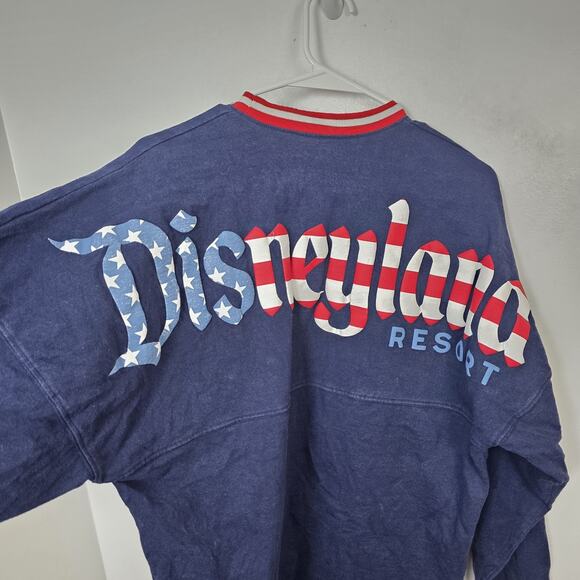 Disney Parks Red White Blue Mickey Mouse Oversized Spirit Jersey Size Small - Picture 7 of 9